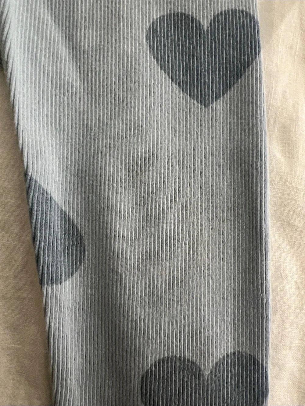 GAP Light Blue Heart Print Sweatshirt Set